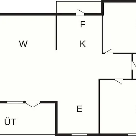 6 Person In Henne-by Traum Casa de Férias